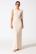 Tie Shoulder Sleeveless Maxi Dress