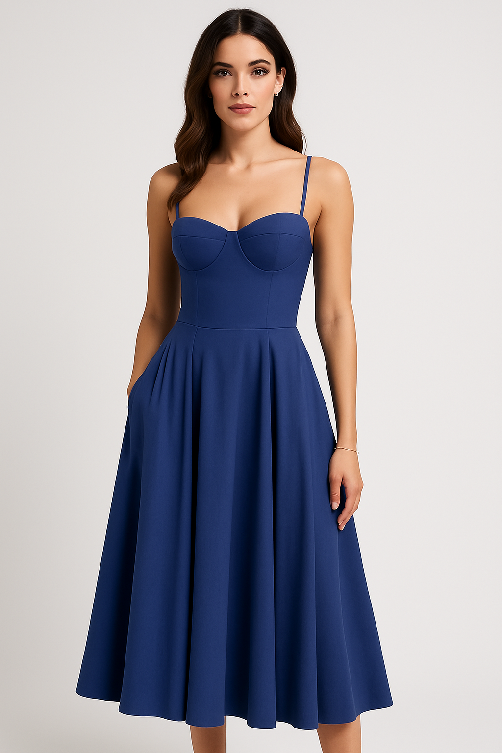 Sweetheart Midi Dress