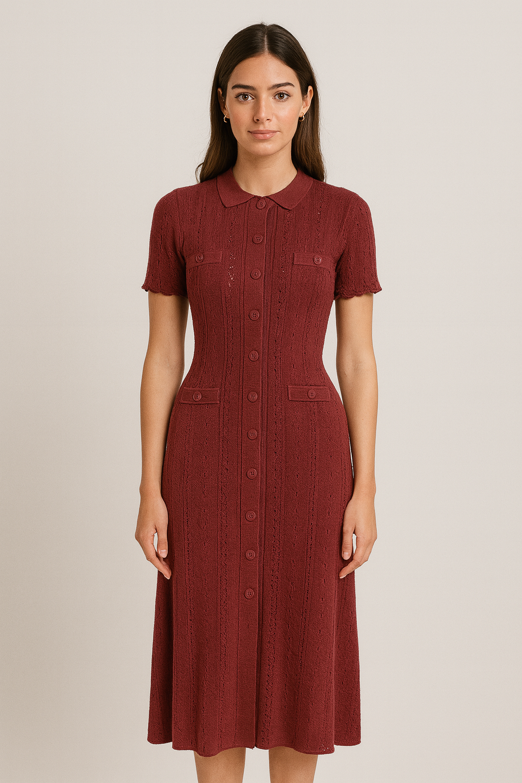 Neck Dress Women
