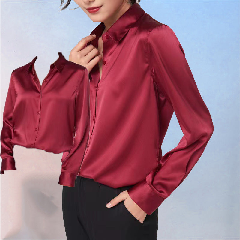 Sienna Satin Blouse