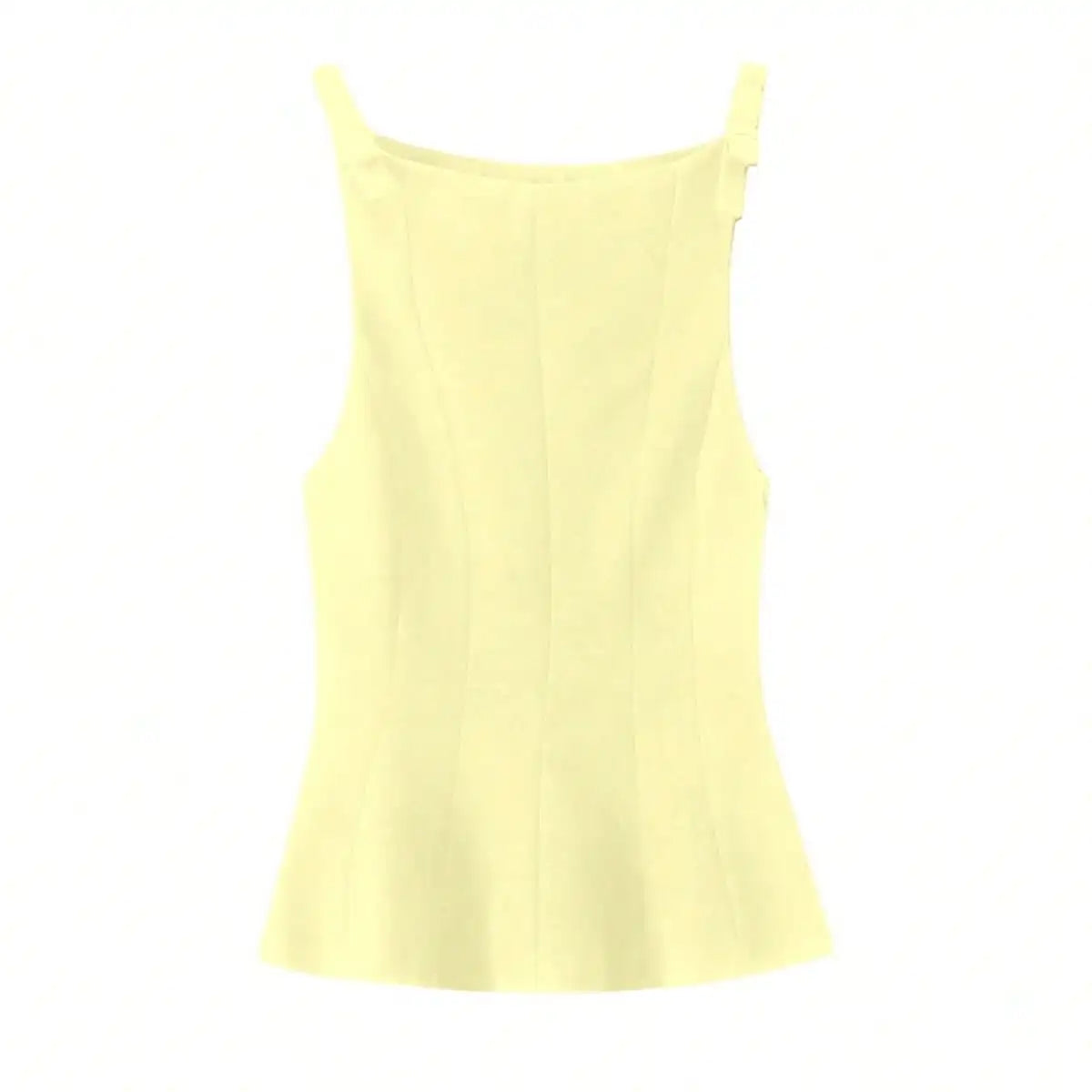 Solid Bow Cropped Top